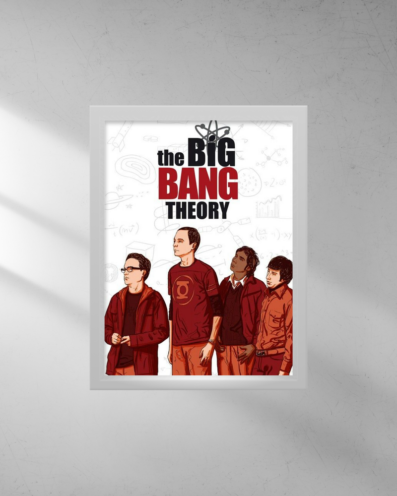 Quadro Decorativo - The big bang theory