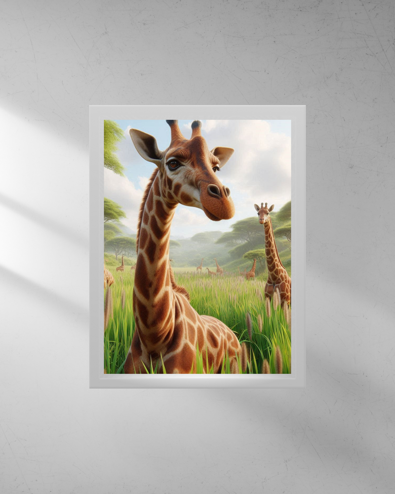 Quadro Decorativo - Jack, A Girafa
