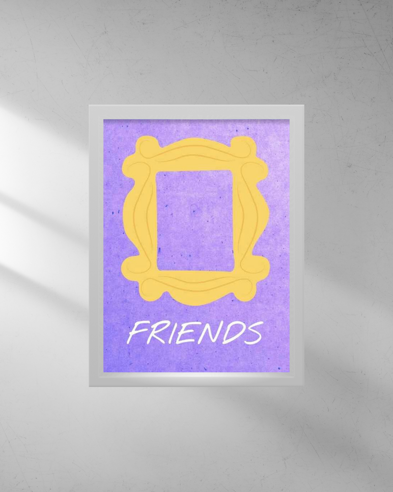 Quadro Decorativo - Moldura Friends