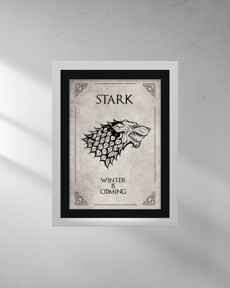 Quadro Decorativo - Game of Thrones Stark