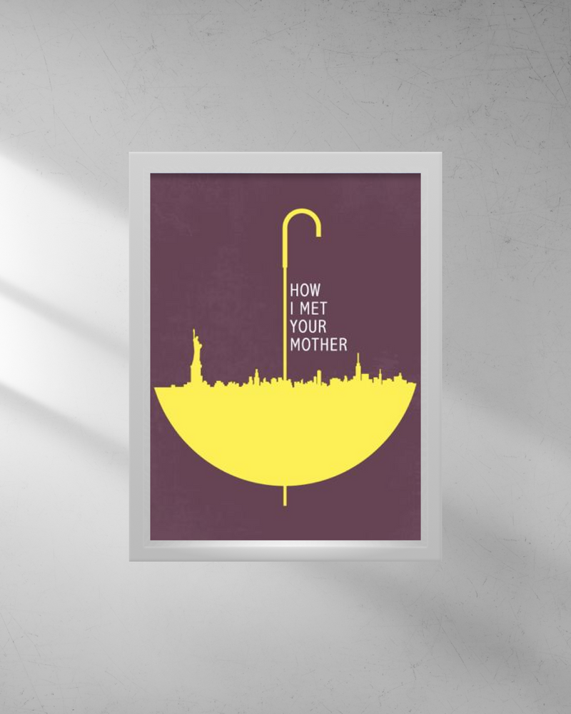 Quadro Decorativo - How i met your mother Yellow Umbrella