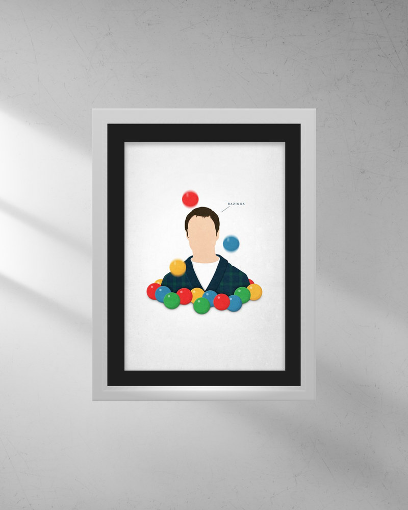 Quadro Decorativo - The big bang theory bazing