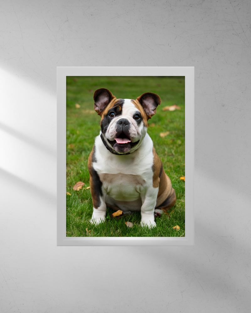 Quadro Decorativo - Bulldog Inglês