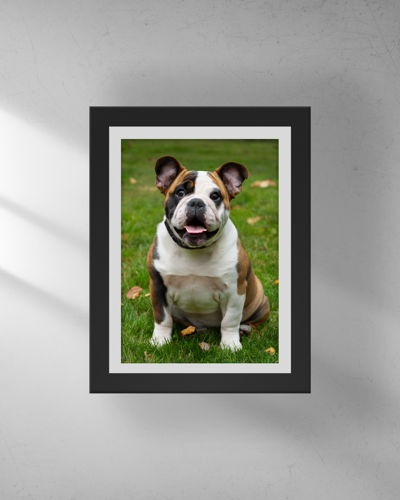 Quadro Decorativo - Bulldog Inglês