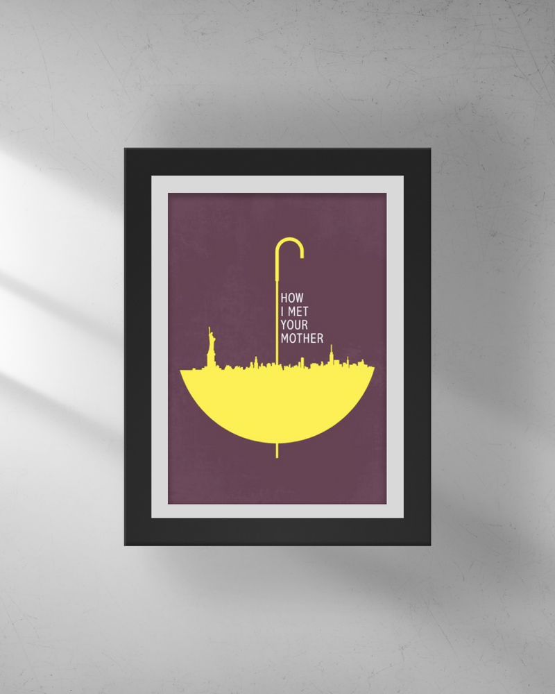 Quadro Decorativo - How i met your mother Yellow Umbrella