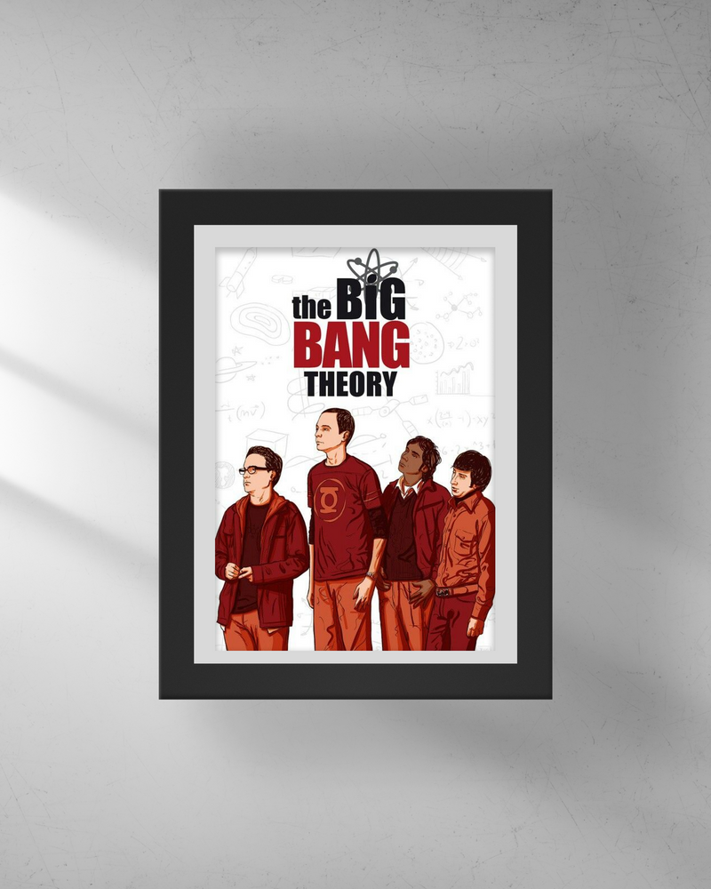 Quadro Decorativo - The big bang theory