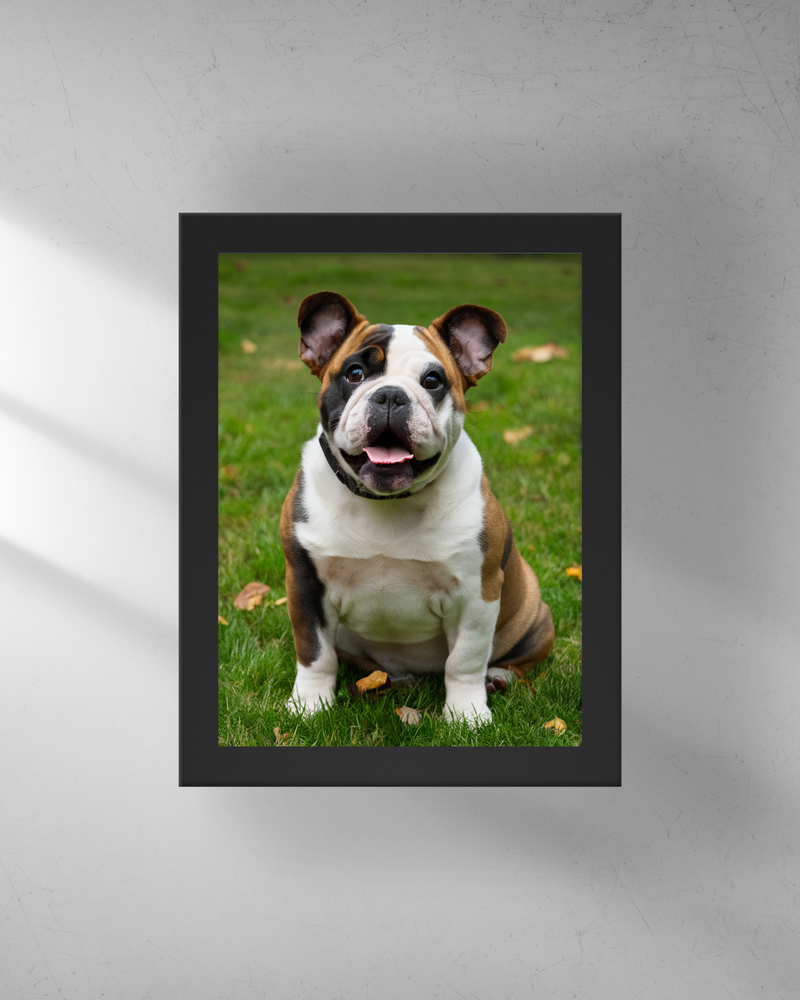 Quadro Decorativo - Bulldog Inglês