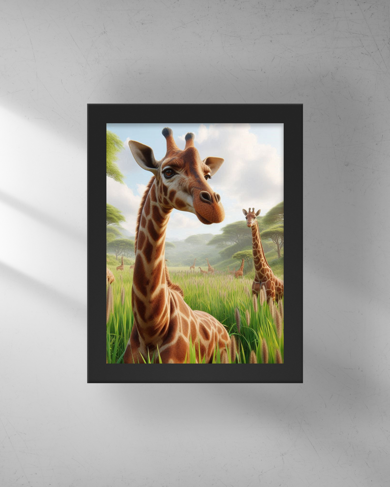Quadro Decorativo - Jack, A Girafa