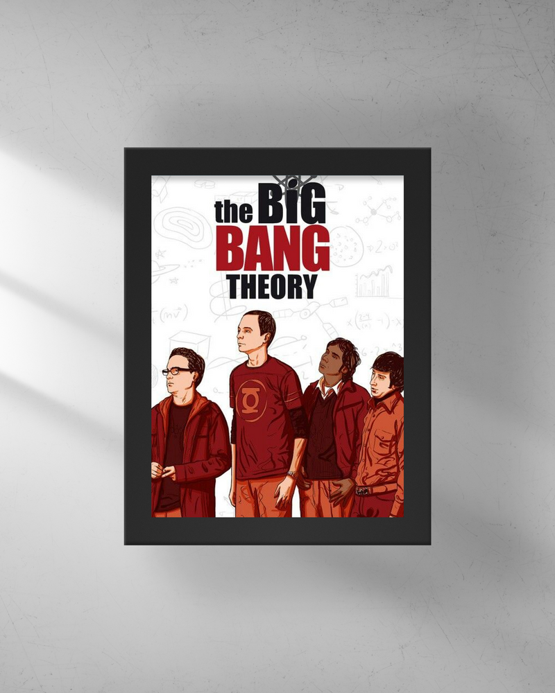 Quadro Decorativo - The big bang theory