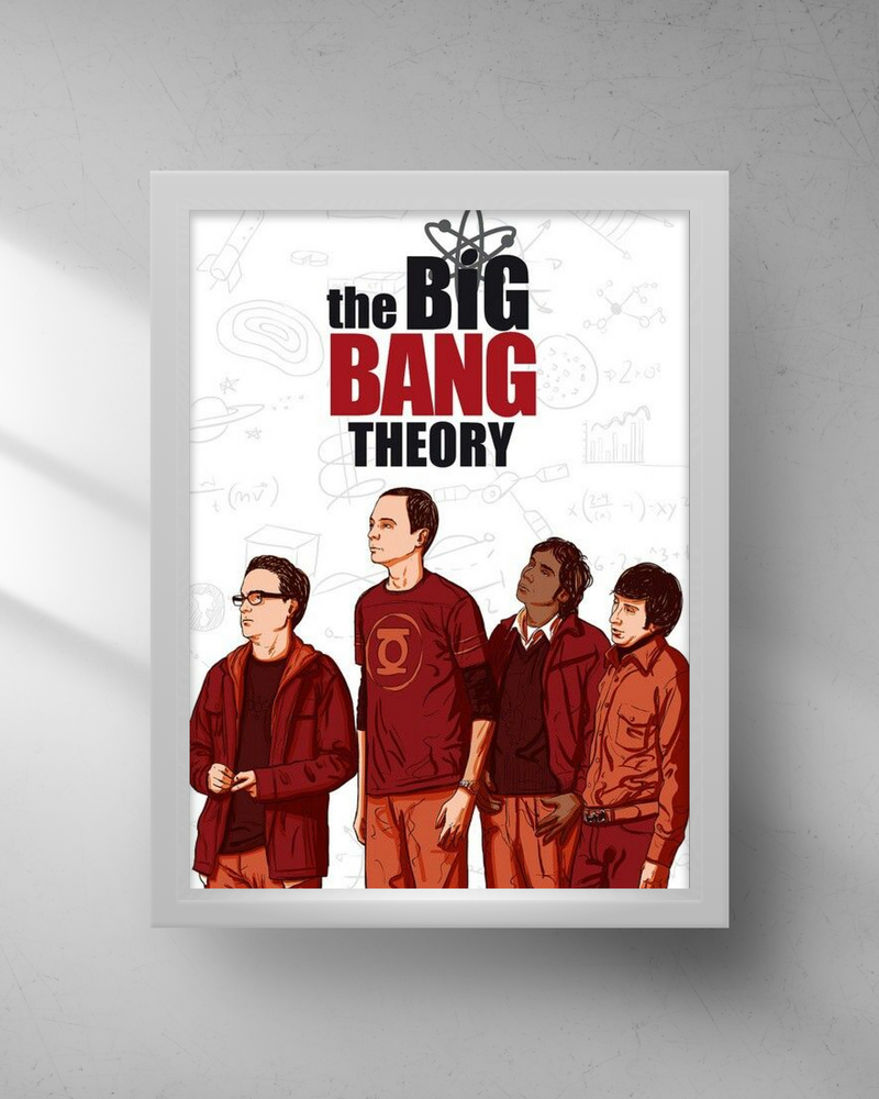Quadro Decorativo - The big bang theory