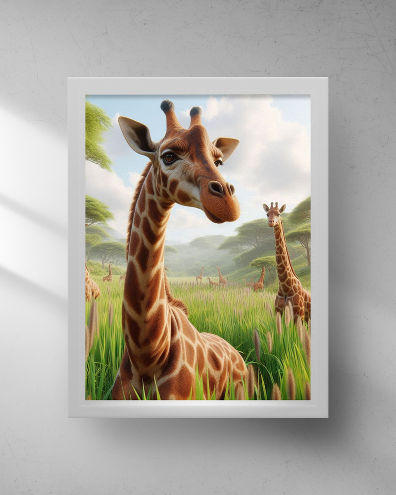 Quadro Decorativo - Jack, A Girafa