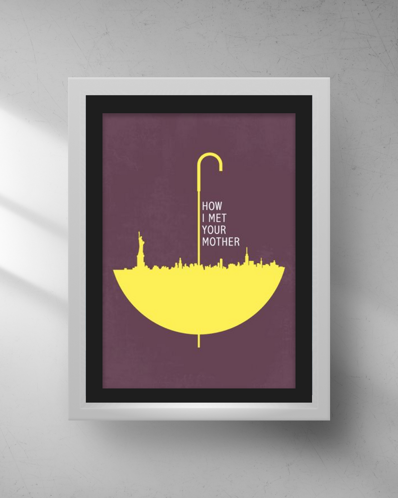 Quadro Decorativo - How i met your mother Yellow Umbrella