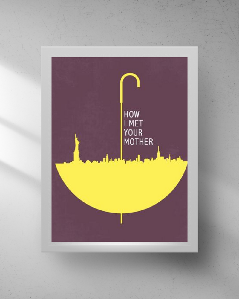 Quadro Decorativo - How i met your mother Yellow Umbrella