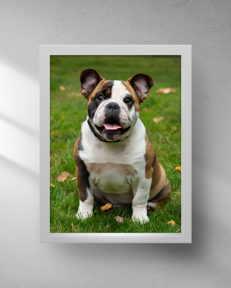 Quadro Decorativo - Bulldog Inglês