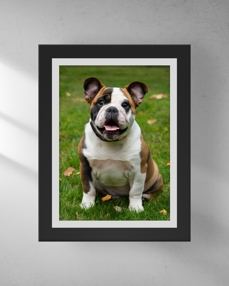 Quadro Decorativo - Bulldog Inglês