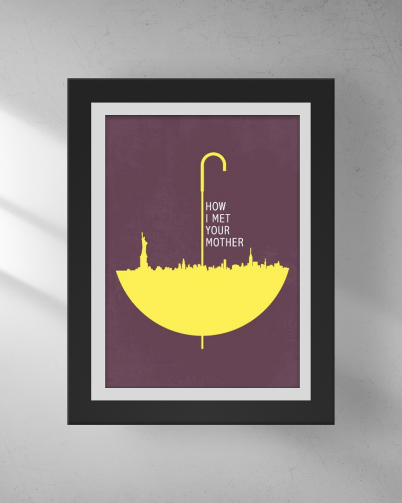 Quadro Decorativo - How i met your mother Yellow Umbrella