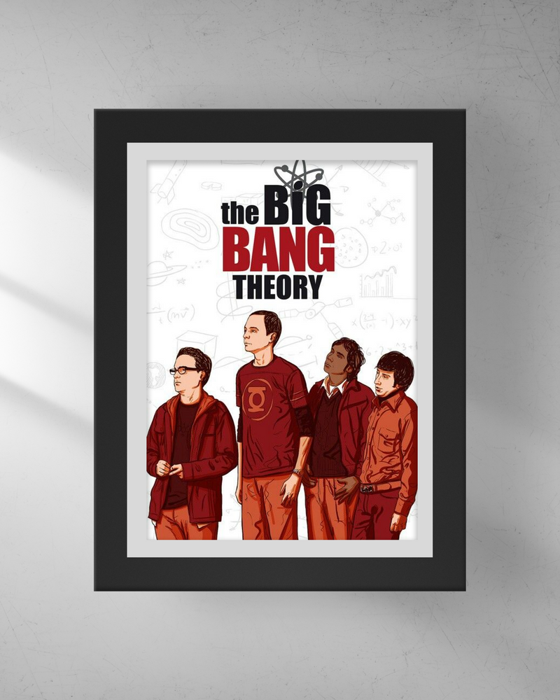 Quadro Decorativo - The big bang theory