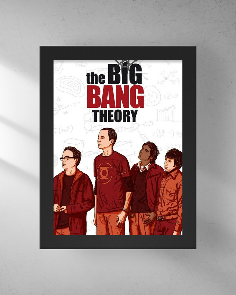 Quadro Decorativo - The big bang theory
