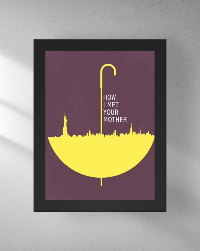 Quadro Decorativo - How i met your mother Yellow Umbrella