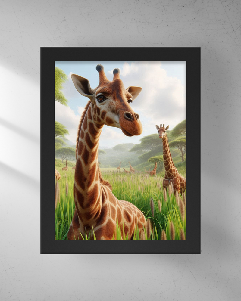 Quadro Decorativo - Jack, A Girafa