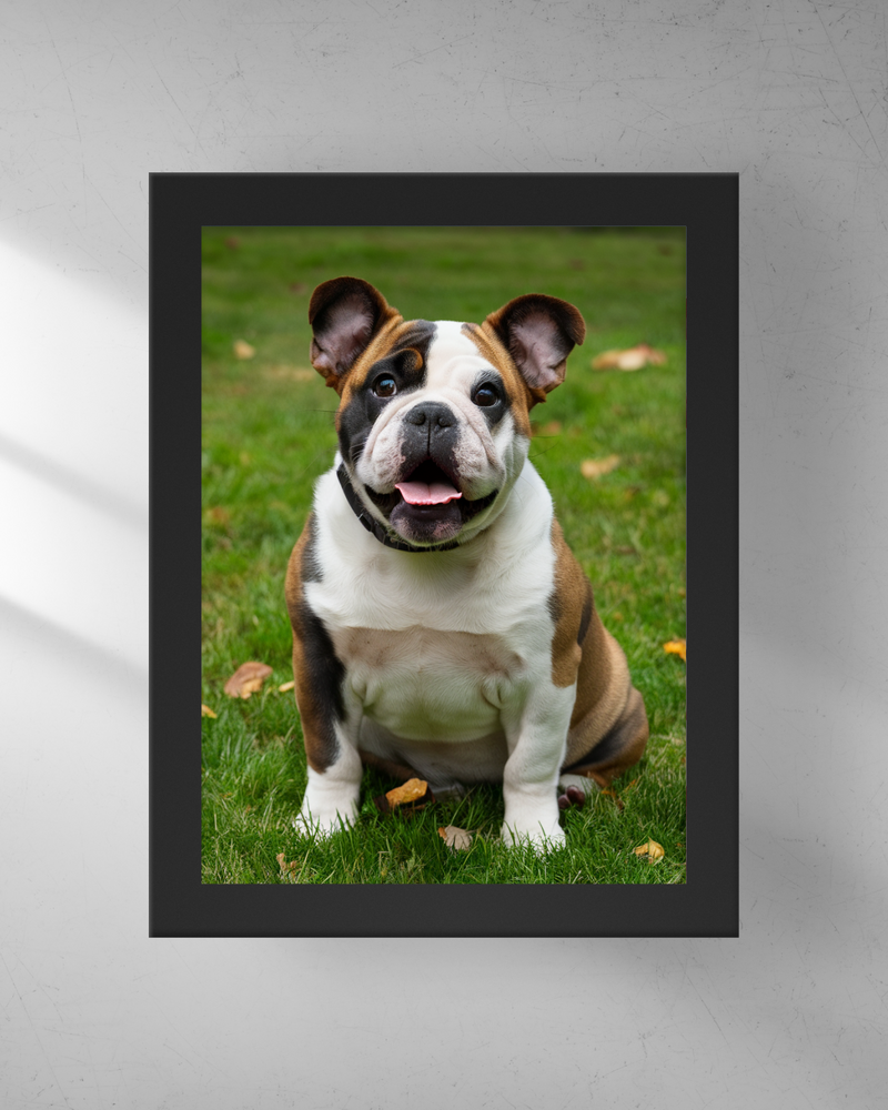 Quadro Decorativo - Bulldog Inglês