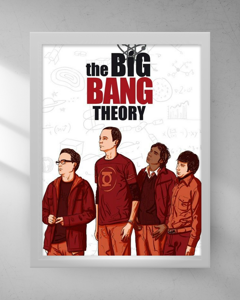 Quadro Decorativo - The big bang theory