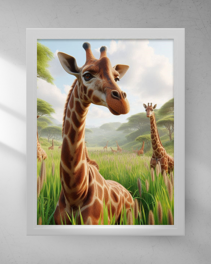 Quadro Decorativo - Jack, A Girafa