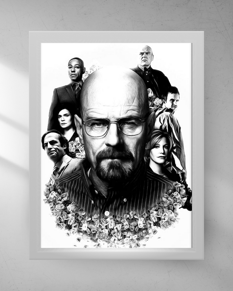 Quadro Decorativo - Breaking Bad Crew
