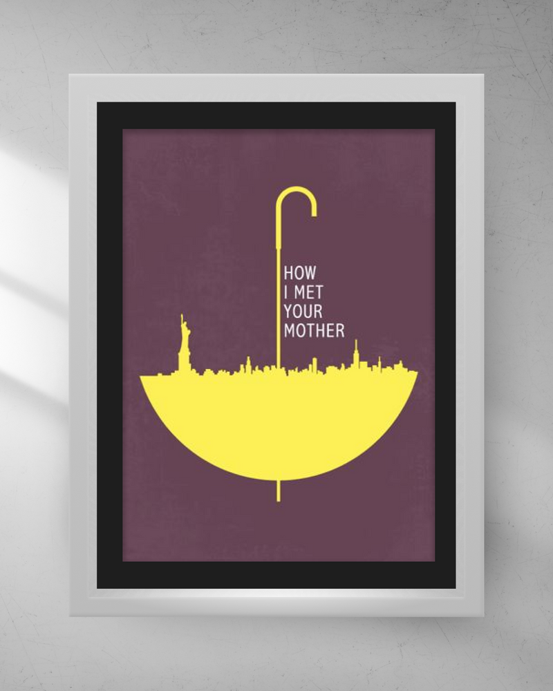 Quadro Decorativo - How i met your mother Yellow Umbrella