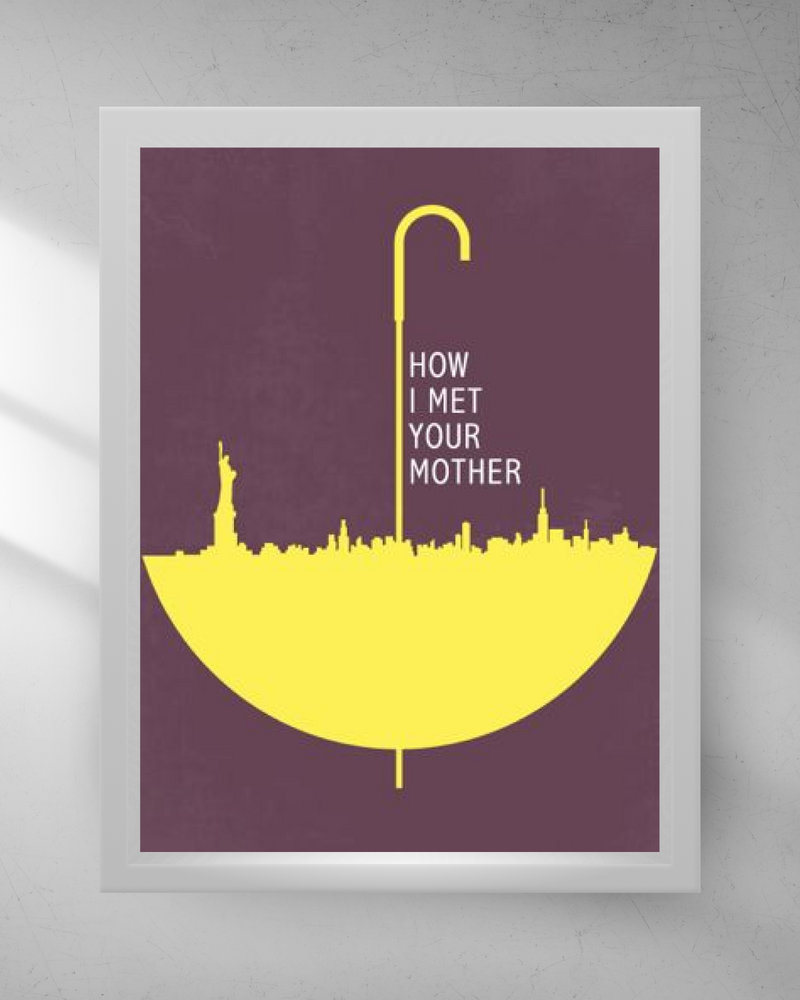 Quadro Decorativo - How i met your mother Yellow Umbrella