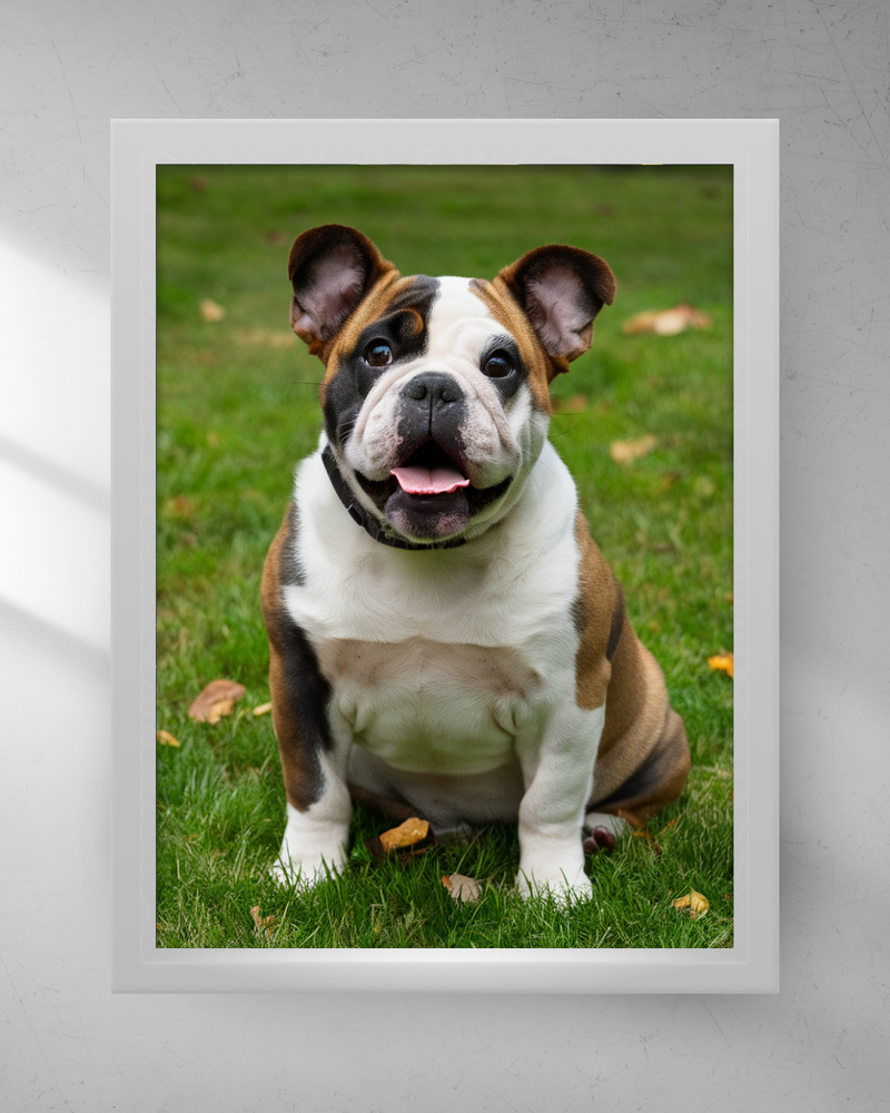 Quadro Decorativo - Bulldog Inglês