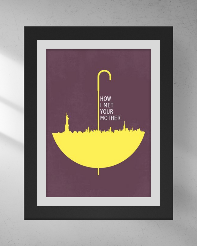 Quadro Decorativo - How i met your mother Yellow Umbrella