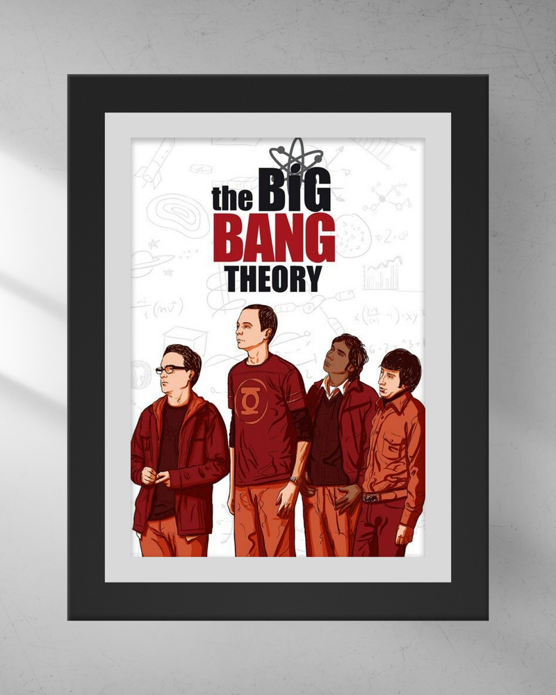 Quadro Decorativo - The big bang theory