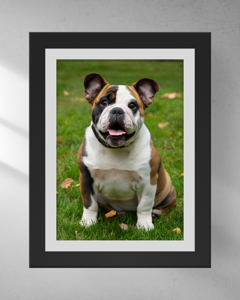 Quadro Decorativo - Bulldog Inglês