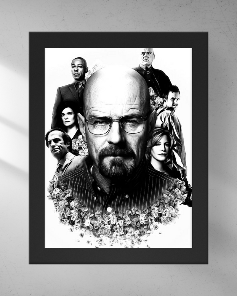 Quadro Decorativo - Breaking Bad Crew