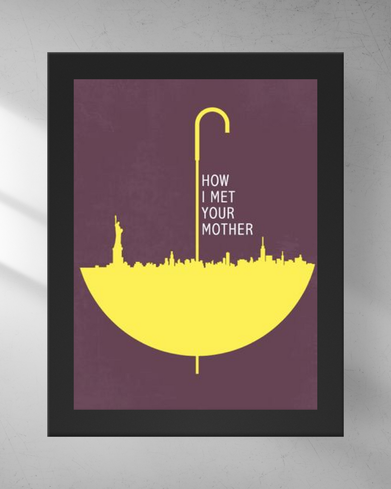 Quadro Decorativo - How i met your mother Yellow Umbrella