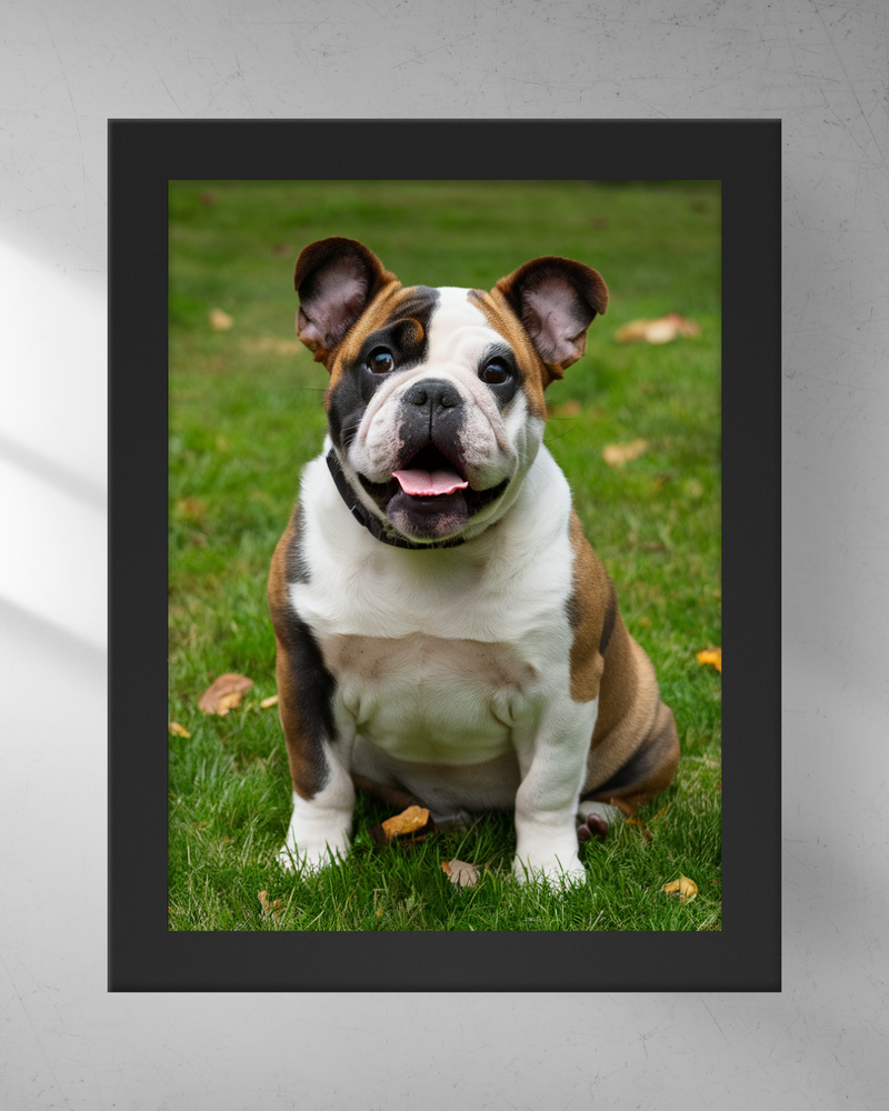 Quadro Decorativo - Bulldog Inglês