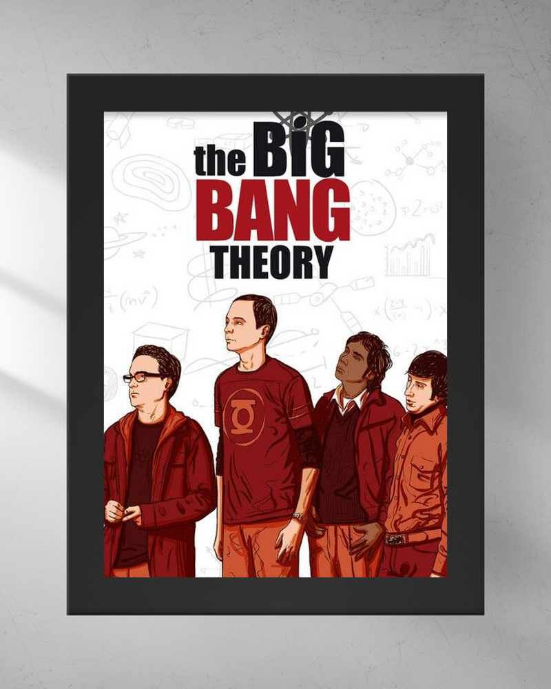 Quadro Decorativo - The big bang theory