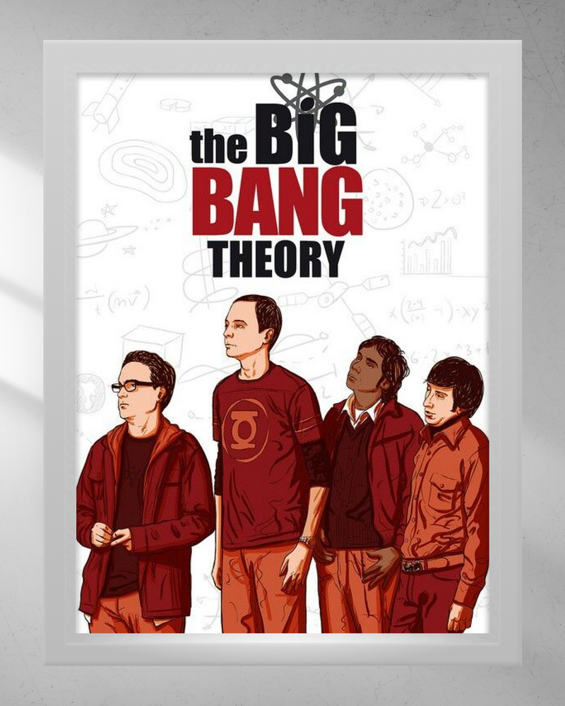 Quadro Decorativo - The big bang theory