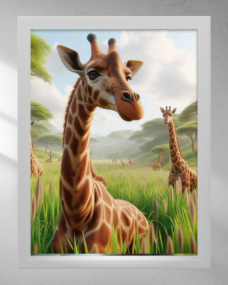 Quadro Decorativo - Jack, A Girafa
