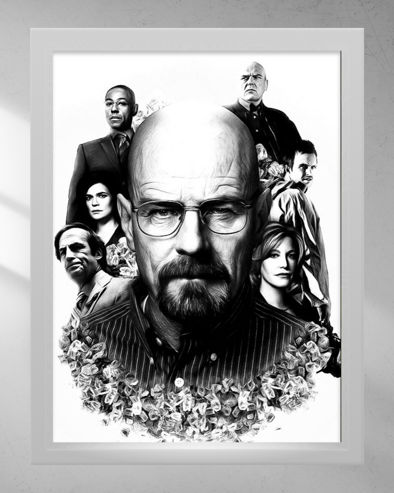 Quadro Decorativo - Breaking Bad Crew