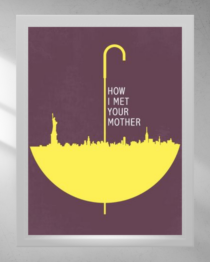 Quadro Decorativo - How i met your mother Yellow Umbrella