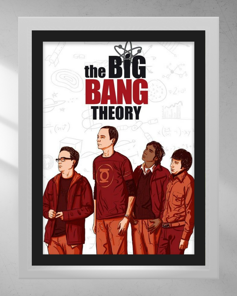 Quadro Decorativo - The big bang theory