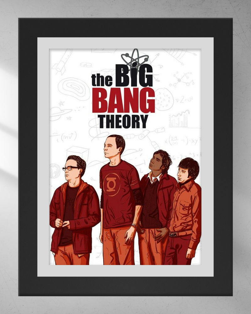 Quadro Decorativo - The big bang theory