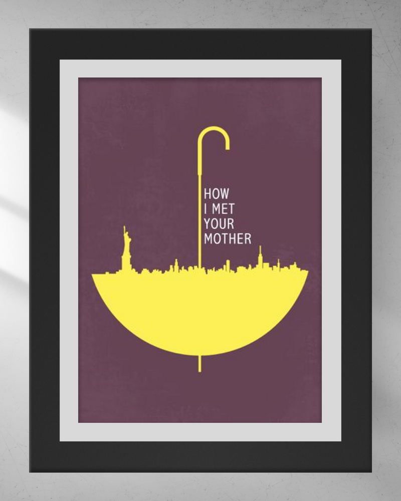 Quadro Decorativo - How i met your mother Yellow Umbrella