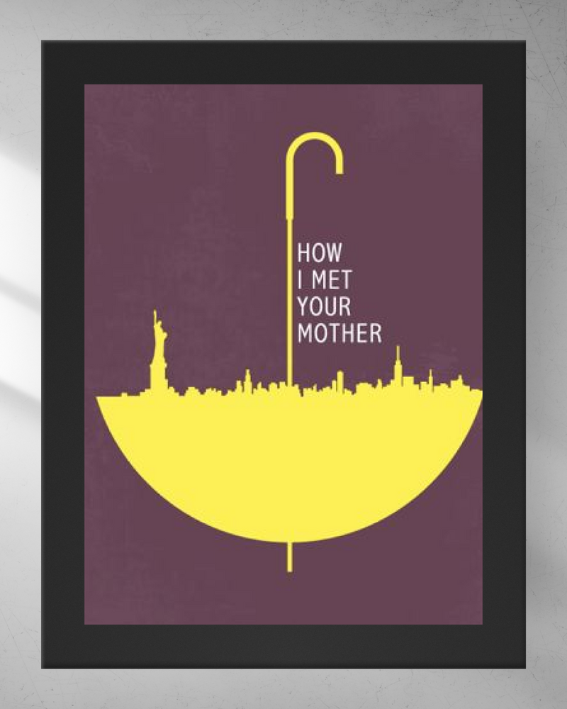Quadro Decorativo - How i met your mother Yellow Umbrella