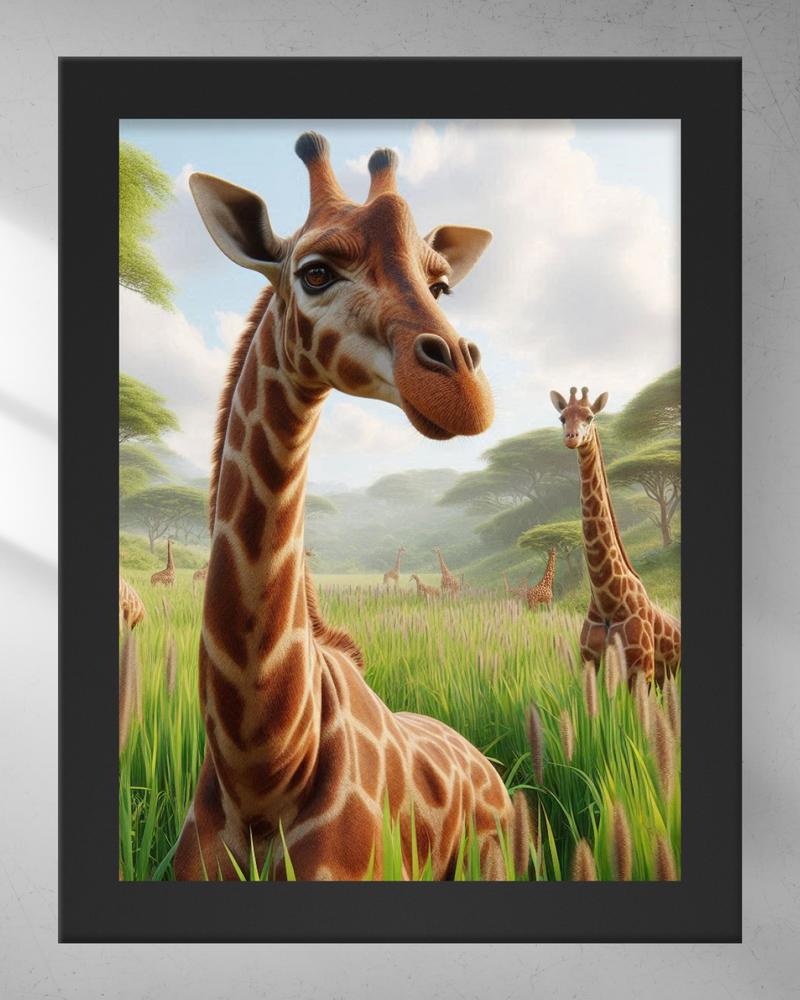 Quadro Decorativo - Jack, A Girafa