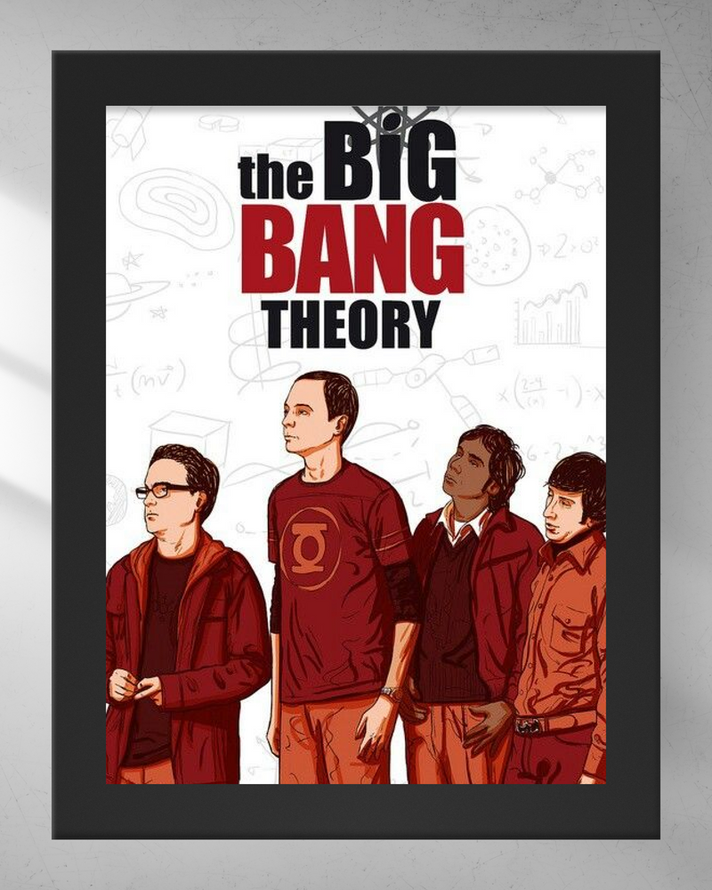 Quadro Decorativo - The big bang theory