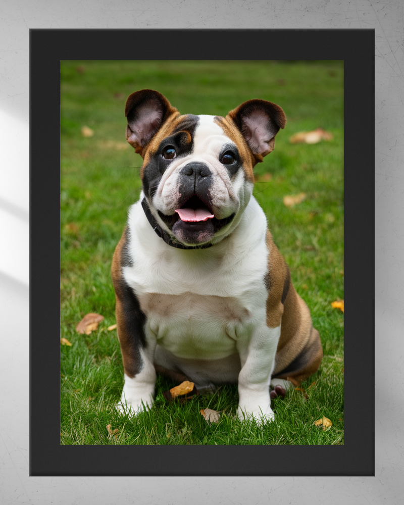 Quadro Decorativo - Bulldog Inglês