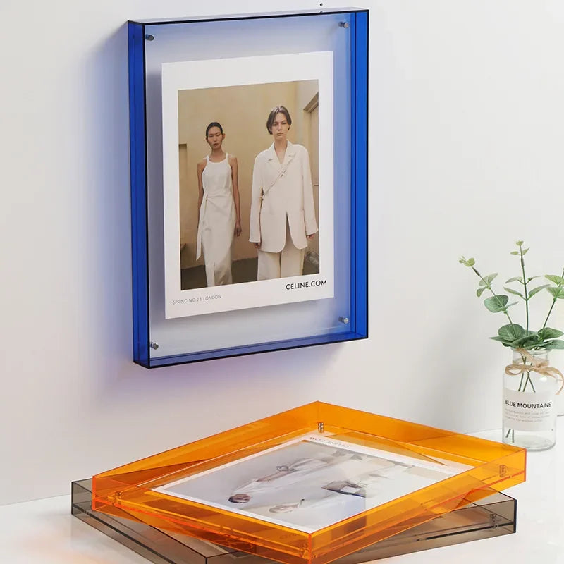 Porta-Retrato Transparente de Acrílico🖼️